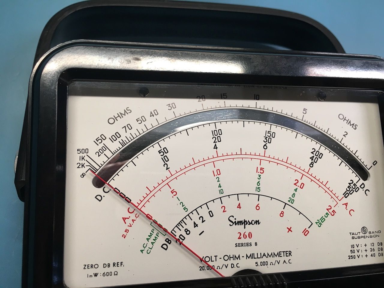 Simpson 260 series 8 calibration instructions (lots of photos, no really..LOTS) Page 1